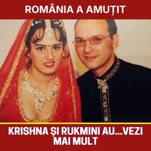 Întreaga Românie a amuțit. Krishna și Rukmini…