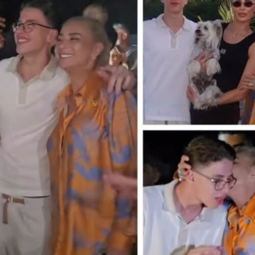 INCREDIBIL! Ce dedicație i-a făcut Laurențiu Reghecampf Jr. mamei sale la majorat: “Pentru cea…